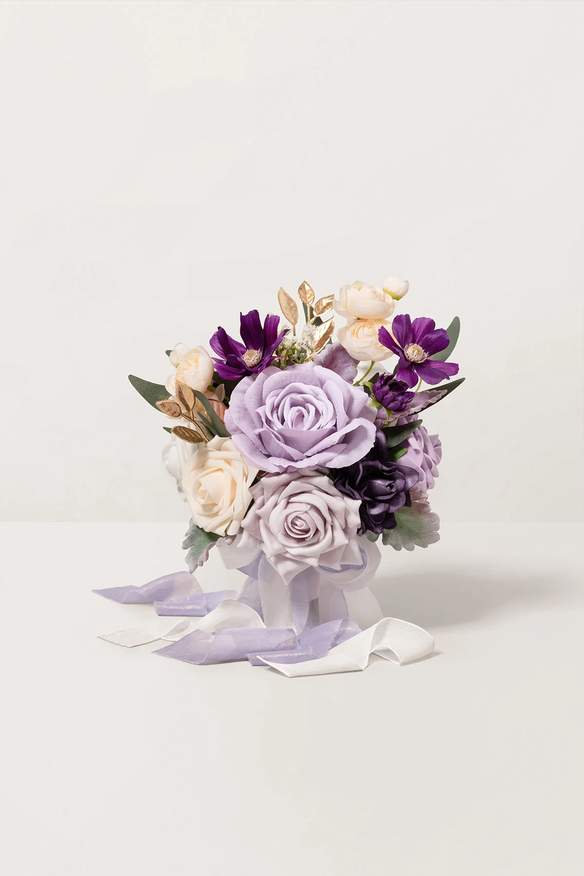 Wedding Flower Packages in Lilac & Gold - Image 16