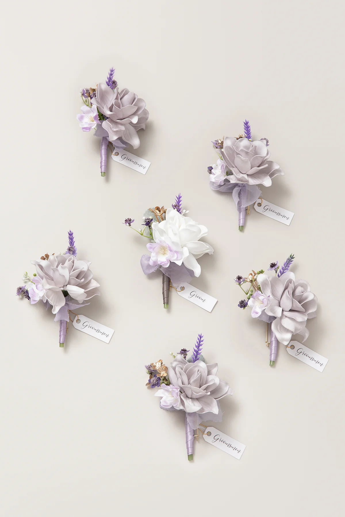 Wedding Flower Packages in Lilac & Gold - Image 17