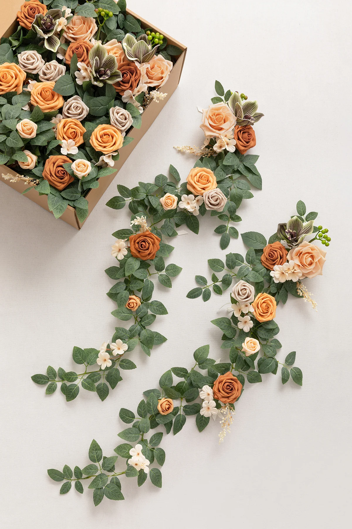 Wedding Hanging Chair Back Decoration in Apricot & Cream | Clearance - Image 4