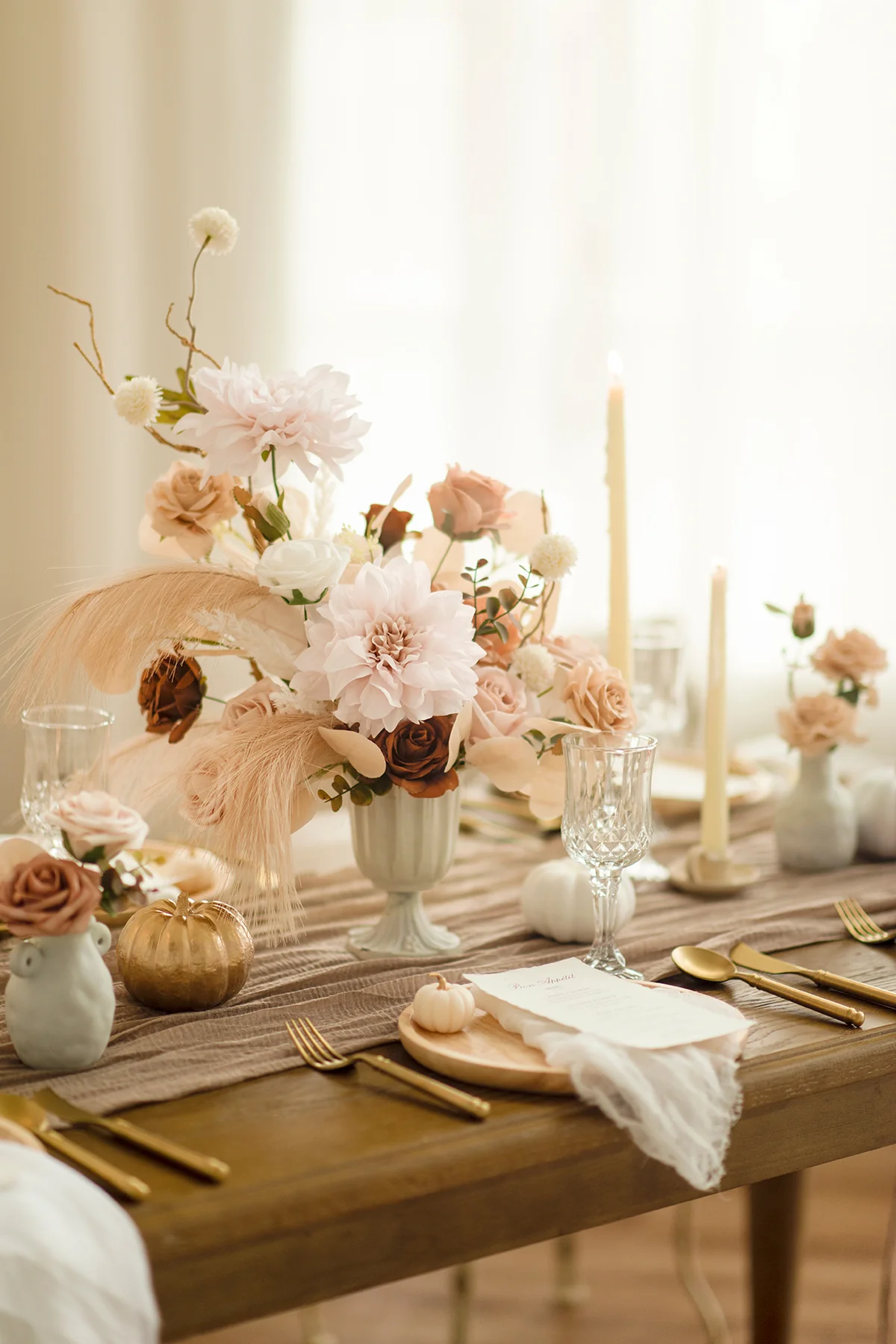 DIY Designer Flower Boxes in White & Beige - Image 8
