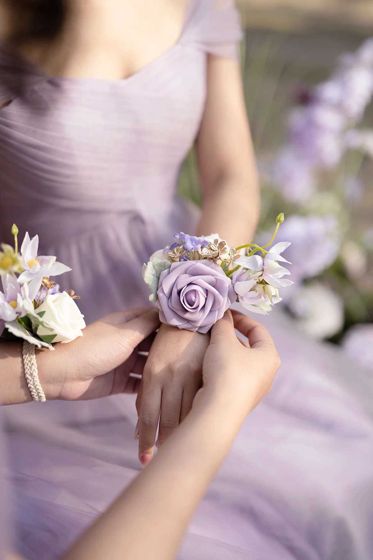 Boutonniere & Wrist Corsage Set - Image 29